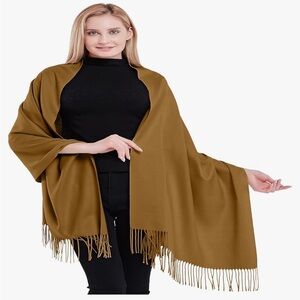 CJ Apparel Gold Scarf Set